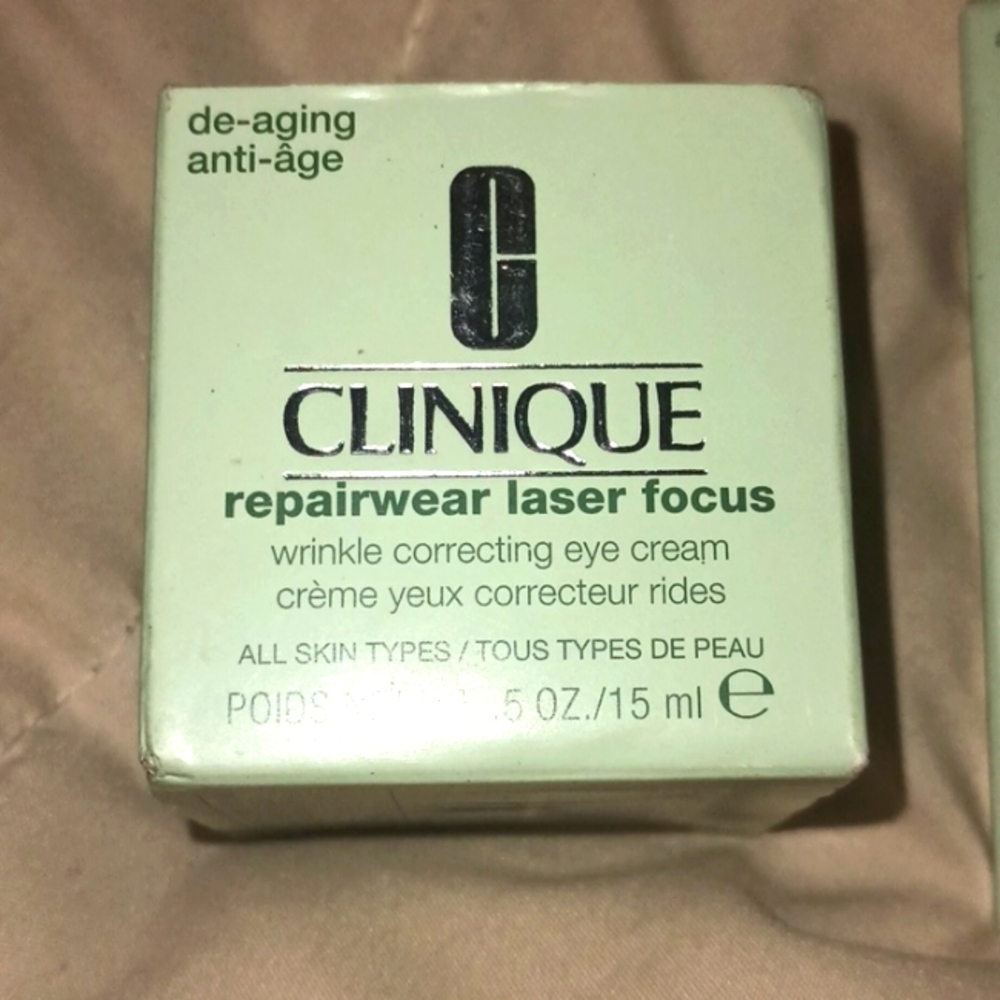 Clinique repair wear laser focus night cream BRAND NEW